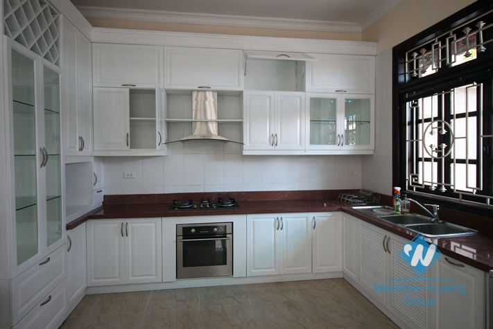 Well maintained, semi-detached house for rent in Ciputra, Tay Ho